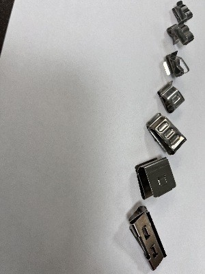 Supply photovoltaic stainless steel 304 wire clamp Solar photovoltaic S-type cable clamp lightning protection grounding
