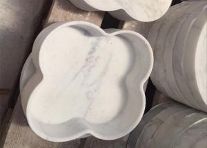 China Polished Surface Marble Food Tray Customized Shape Food Grade wholesale