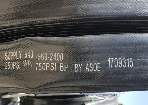 China 660ft DN100 4&quot; 17BAR Dewatering Lay Flat Plastic Tubing wholesale