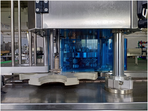 Can Non Rotating 0.55KW Electric Sealing Machine
