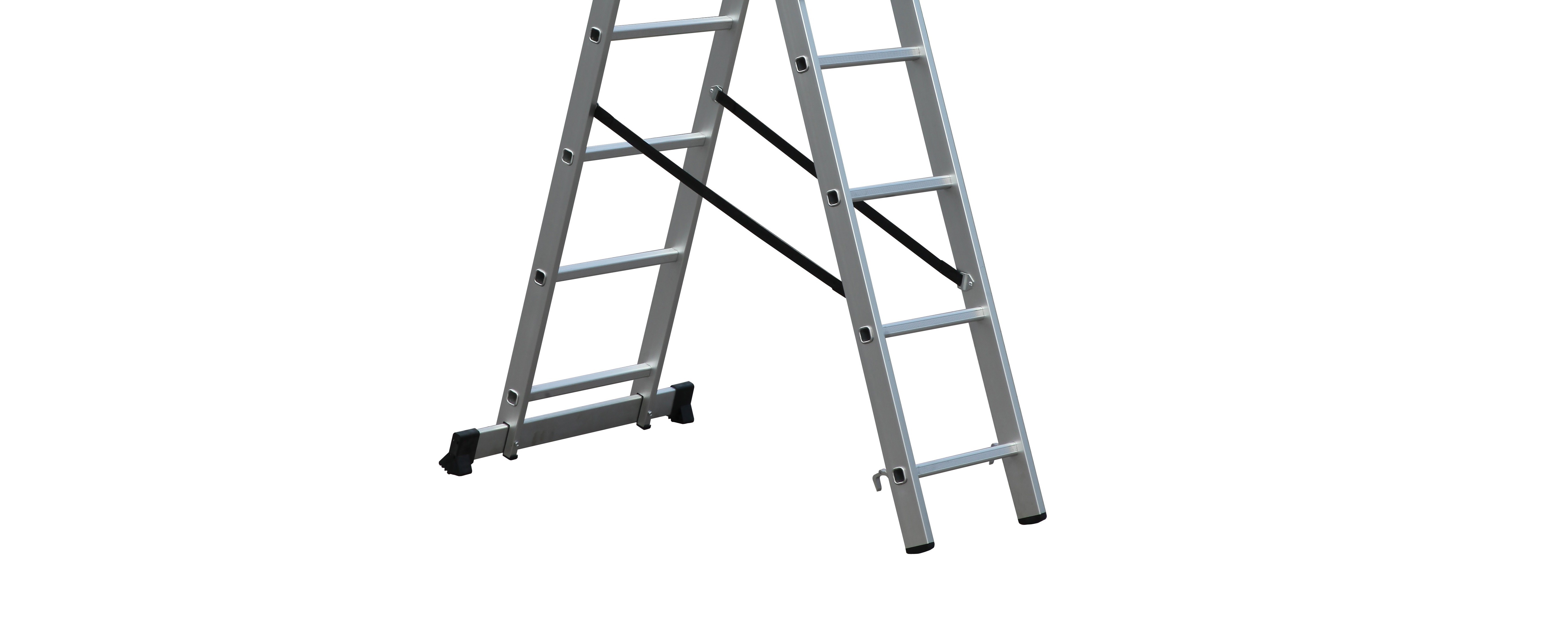 Portable Aluminum Extension Ladder 3x7 Aluminium Telescopic Ladder