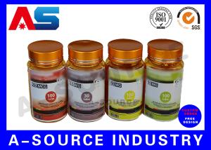 China Full Color Paper / PP / Laser Film Prescription Pharmacy Label With Hologram Effect For Medicine Jars wholesale