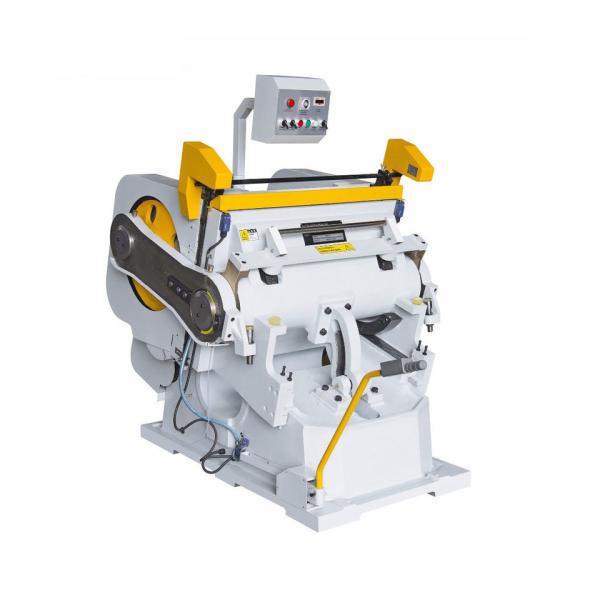 Semi Automatic Paper Board Die Cutting Machine , Manual Box Die Cutter ISO9001