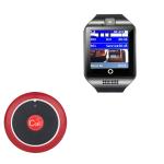 restaurant waiter calling system wireless watch pager and call button