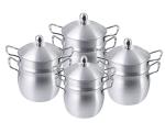 Cover Bead Glass Cover Bulging Aluminum Steamer Pot Sustainable