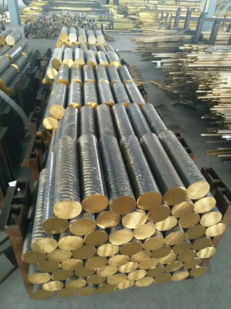 Mill Polished Copper Rod C40500 C40800 C40850 Brass Rod