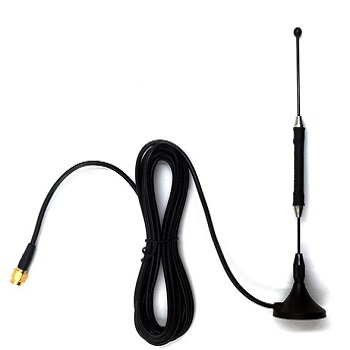 Gain Cylinder Antenna Base Station Signal Amplifier 50km Wireless Outdoor Communication