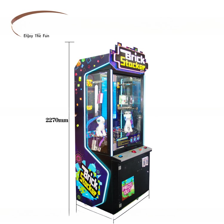 Brick Stacker Gift Game Machine Gift Vending Machine OEM Welcomed