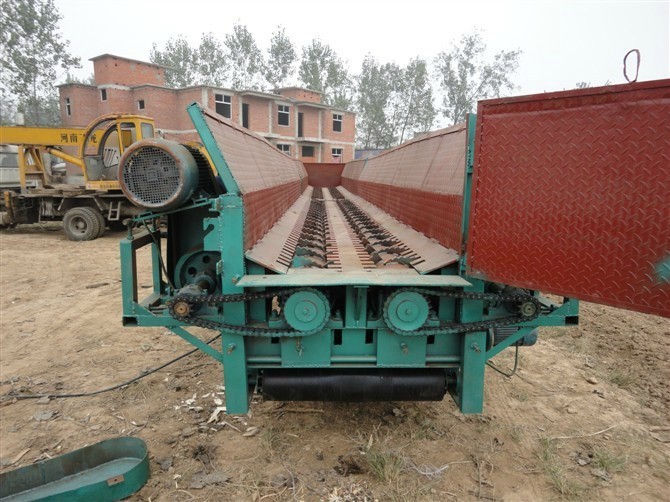 Rotor Shaft Wood Debarker Small Diameter Automatic Wood Log Peeling Machine Single