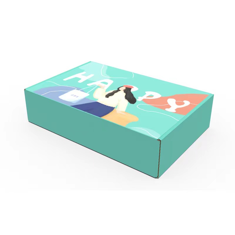 Custom Kraft Paper Mailer Box Packaging Recyclable Corrugated Cardboard Mailer Boxes
