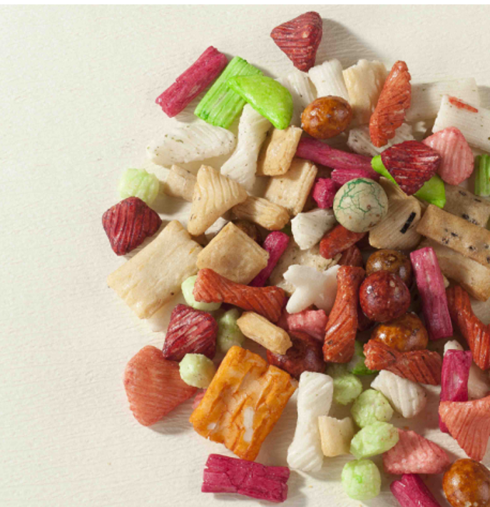 OU KOSHER Japanese Mixed Crackers Healthy Whole Grain Snacks