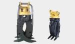 Excavator Log Grab Excavator Attachment Wooden Grapple 360 Degree Rotation