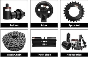 China Heavy Chassis Excavator Undercarriage Parts Track Chain Shoe Assemblies wholesale