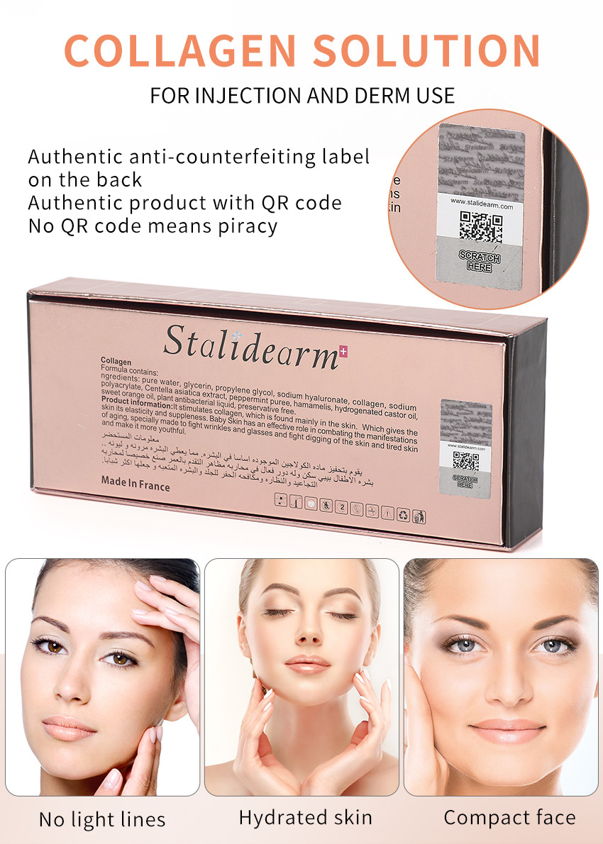 ODM Anti Aging Vitamin C Whitening Collagen Essence Hyaluronic Acid Facial Serum