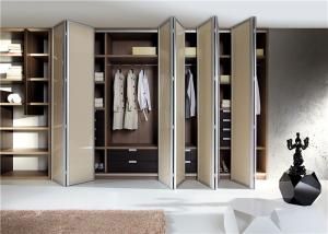 China Walk In Closet Customized Wardrobe Furniture With Accessories wholesale