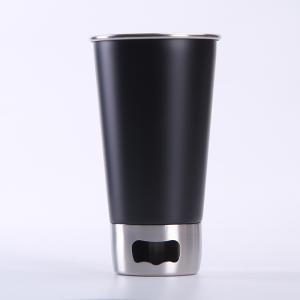 China 500ml 304 Stainless Steel Beer Tumbler With Opener wholesale