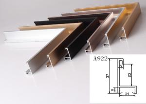 China Anodized Aluminum Metal Picture Frame Moulding Customized Long Durability wholesale