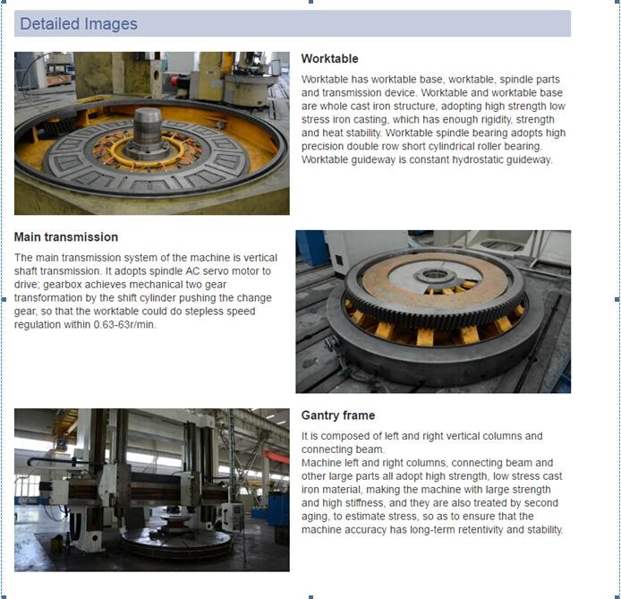 Cnc Vertical Turning Lathe Machine