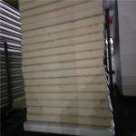 50mm 75mm insulated grey white steel sheet PU sandwich panel for cold room