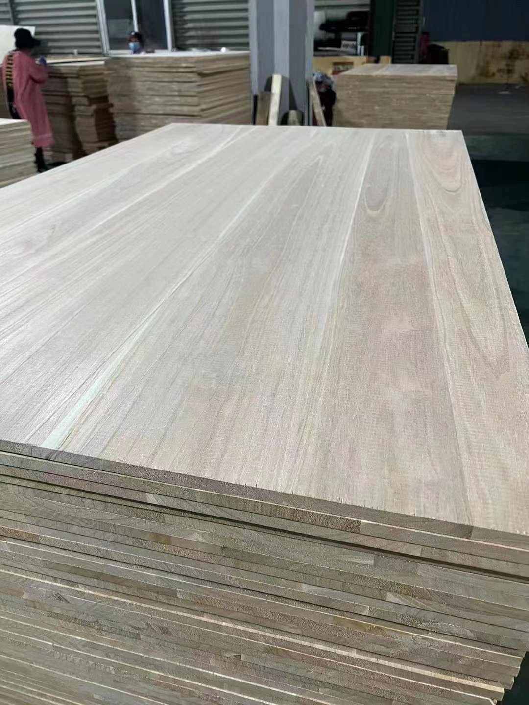 Paulownia Wood Board for Lightweight Furniture Packaging Width 100 1220mm and Durable