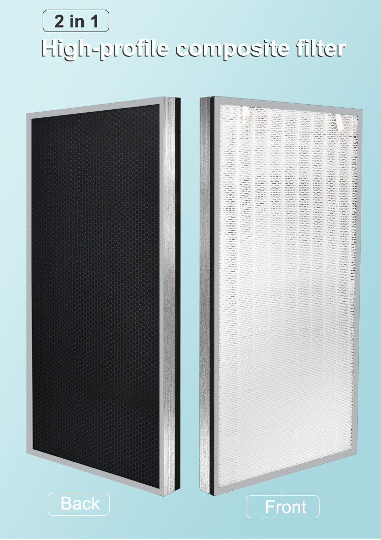 Pre Filter 260W H13 Hepa 1280m3/H Medical Air Purifier