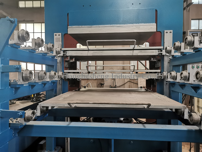 New design frame type vulcanizing press for curing rubber product with high quality in factory price
