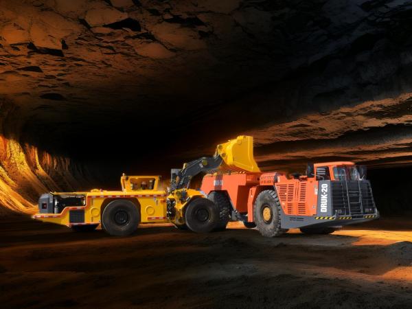 Underground Mining Trucks Medium Scale Underground Mining Trucks OEM logo DRUK