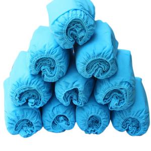 China Oil Proof Disposable Non Woven Shoe Cover Easy Use For Household Cleaning wholesale