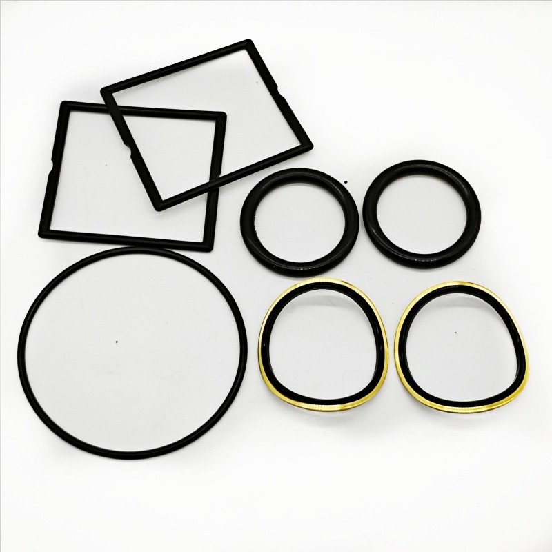 Standard Service MSI Black Buna HSN FKM Plug Valve Seal Kit With Brass Inserts