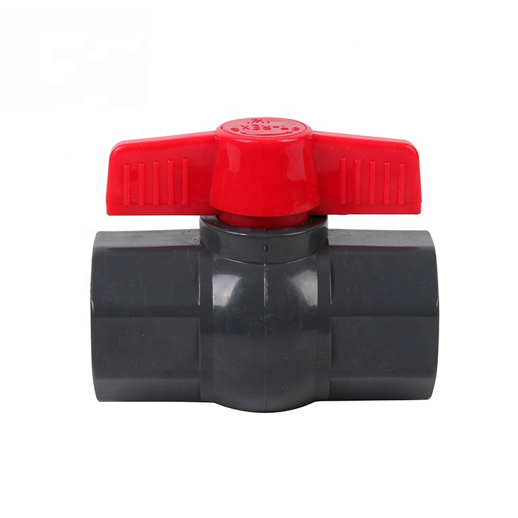 STANARD Length 1.0MPA Pressure PVC Ball Valve Socket for Plumbing Material Manufacture