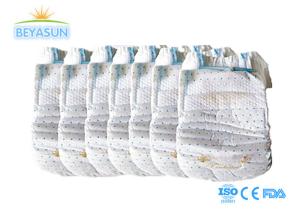 China Customized Manufacturer Disposable Tape Type Diaper Care Cotton Baby Diapers wholesale