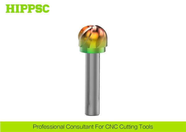 Material Tungsten Steel CNC Cutting Tools , Carbide Milling Cutter High