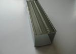 Grey Guardrail Railing Aluminium Construction Profiles , Anodised Aluminium
