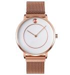 ODM Stainless Steel Quartz Wrist Watch , Stainless Steel Water Resistant Watch