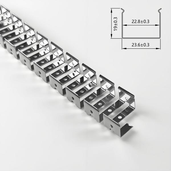 23*23 Flexible Silicone LED Neon Accessories / Neon Flex Light Clips