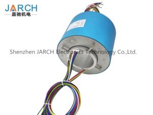 China Thermocouple Slip Ring / Through Bore electric slip ring 80mm wholesale