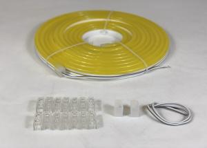 China Yellow LED Flexible Strip Light Neon Flex Tube For Shopping Mall Decoration wholesale
