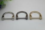 25MM Light gold metal d ring buckle,various color select d-ring metal for