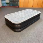 Electric Folding Air Mattress Bed Waterproof Flocked PVC Customized