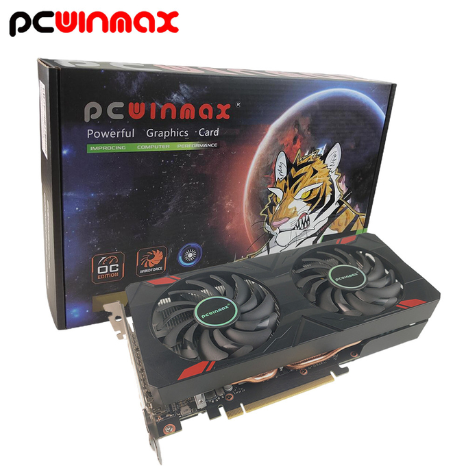 PCWINMAX GeForce RTX 3050 Gaming Graphics Card - Enhanced Cooling Technology, Dual Fan Design 8GB GDDR6 Memory