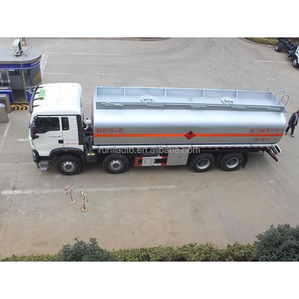 Shacman Delong Chemical Tank Truck Euro 6 80km/H Maximum Speed Fuel Tank Truck