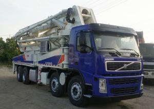 China Truck Mounted 47 Meter Concrete Pump , Refurbished Concrete Pumps Heavy Duty wholesale