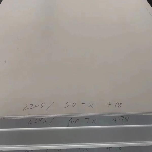 Duplex 2205 Stainless Steel Plate EN 1.4462 / S31803 / S32205 Stainless Steel Plates NO.1 2B Surface