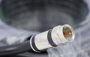 China Blakc RG6 digital CATV Coaxial Cable wholesale