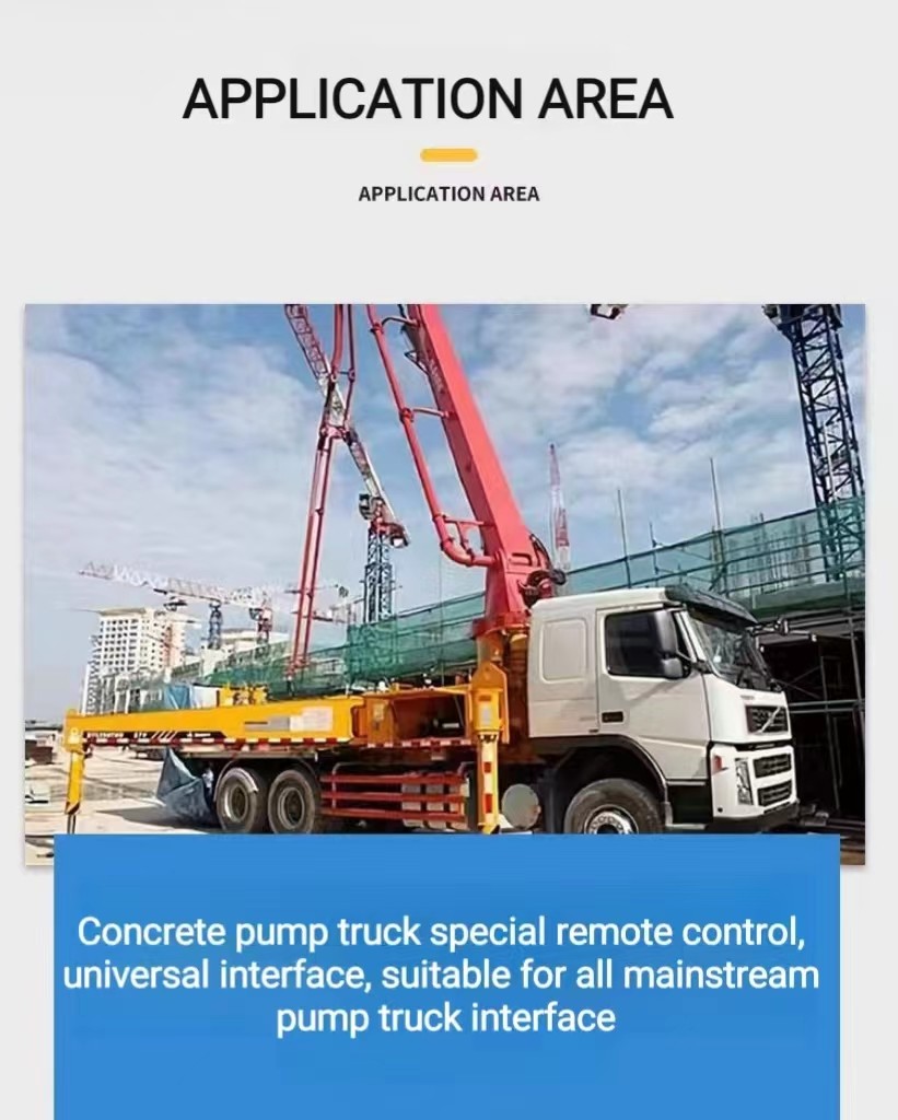 ODM Putzmeister Ergonomic Remote Control Concrete Pump Controller