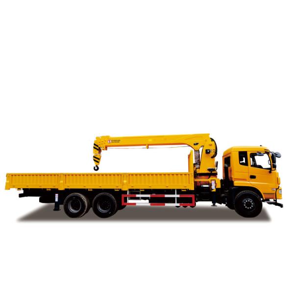 LIYUE Brand 6x4 14t Truck Mounted Crane 14ton Telescopic Boom Crane