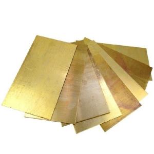 China C2680 H65 CuZn33 Brass Sheet Stock , Brass Plate 6mm OEM ODM wholesale