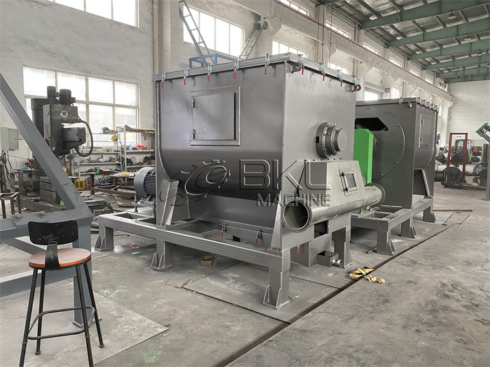 Horizontal Centrifugal Dryer For Plastic 75KW Dewatering