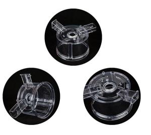 China Transparent PC Medical Device Injection Molding Covers Clear For Healthcare wholesale
