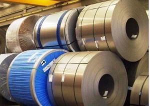 China JIS SUS304 Prepainted Steel Coil , 508 / 610mm Coil ID Color Coated Steel Coil wholesale